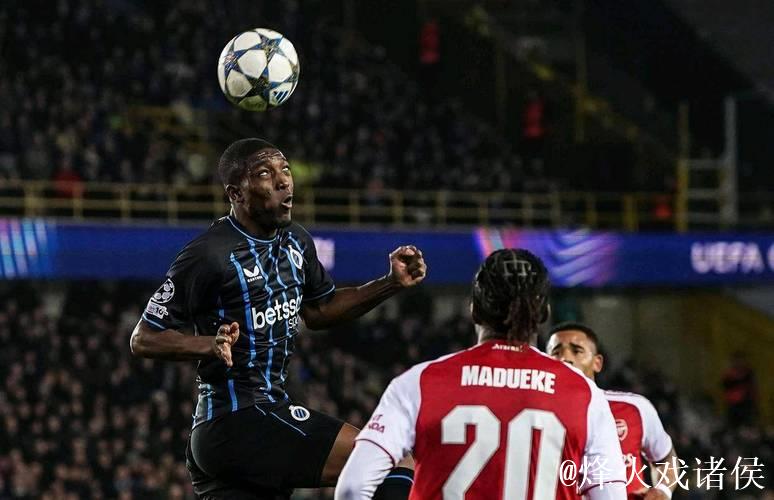 欧冠小组赛第六轮阿森纳客场3-0完胜布鲁日